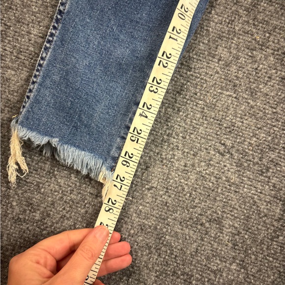 MADEWELL Women’s Denim 10” High-Rise Skinny Raw Hem size: 24 - Picture 7 of 10